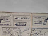 Vintage 1961 AAA American Automobile Association Northeastern States Map