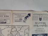Vintage 1961 AAA American Automobile Association Northeastern States Map