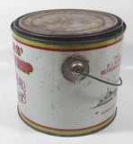 Vintage Rogers Syrup Golden Sugar Vancouver, B.C. Sugar Refinery 10lb Tin Metal Can Pail with Lid