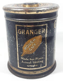 Vintage Granger Rough Cute Pipe Tobacco 6" Tall Tin Metal Canister Ligget & Myers Tobacco Co.