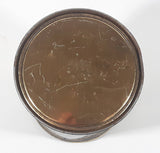 Vintage Granger Rough Cute Pipe Tobacco 6" Tall Tin Metal Canister Ligget & Myers Tobacco Co.