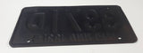Vintage 1931 Pennsylvania Indiana Orange Lettering Blue Black Vehicle License Plate Metal Tag 3971D