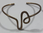 Vintage Metal Brass Tone Bangle Bracelet
