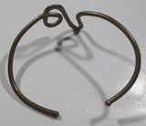 Vintage Metal Brass Tone Bangle Bracelet