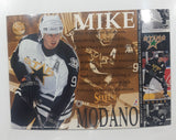1995 Pinnacle Select NHL Mike Modano Dallas Stars Jumbo 4 7/8" x 6 7/8" 3D Hologram Photo Hockey Card