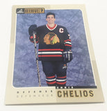 1998 Pinnacle Beehive #25 NHL Chris Chelios Chicago Blackhawks Defense Jumbo 5" x 7" Photo Hockey Card