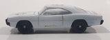Unknown Brand Rescue #6 White Die Cast Toy Muscle Car Vehicle