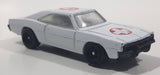 Unknown Brand Rescue #6 White Die Cast Toy Muscle Car Vehicle