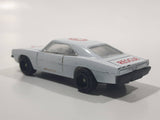 Unknown Brand Rescue #6 White Die Cast Toy Muscle Car Vehicle
