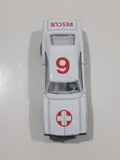 Unknown Brand Rescue #6 White Die Cast Toy Muscle Car Vehicle