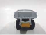 Majorette No. 274 Benne Carriere Quarry Super Dump Truck 1/100 Scale Yellow Grey  Die Cast Toy Car Vehicle