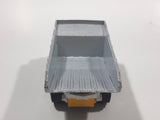 Majorette No. 274 Benne Carriere Quarry Super Dump Truck 1/100 Scale Yellow Grey  Die Cast Toy Car Vehicle