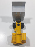 Majorette No. 274 Benne Carriere Quarry Super Dump Truck 1/100 Scale Yellow Grey  Die Cast Toy Car Vehicle