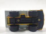 Majorette No. 274 Benne Carriere Quarry Super Dump Truck 1/100 Scale Yellow Grey  Die Cast Toy Car Vehicle
