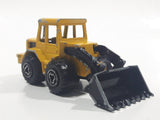 Vintage Majorette Tracto Bull Dozer Front End Loader No. 211 & 263 Yellow Black 1/87 Scale Die Cast Toy Construction Equipment Vehicle