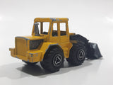 Vintage Majorette Tracto Bull Dozer Front End Loader No. 211 & 263 Yellow Black 1/87 Scale Die Cast Toy Construction Equipment Vehicle