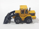 Vintage Majorette Tracto Bull Dozer Front End Loader No. 211 & 263 Yellow Black 1/87 Scale Die Cast Toy Construction Equipment Vehicle