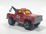 Majorette 24HR Service Depanneuse Tow Truck Red Die Cast Toy Car Vehicle