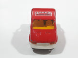 Majorette No. 243 Ford Transit Jack's Towing 24 HR Service Red 1/60 Scale Die Cast Toy Car Vehicle