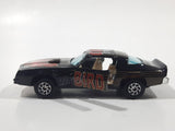 Vintage Yatming No. 1060 Pontiac Trans-Am Firebird Black Die Cast Toy Muscle Car Vehicle with Opening Doors