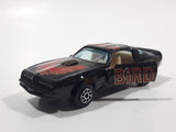 Vintage Yatming No. 1060 Pontiac Trans-Am Firebird Black Die Cast Toy Muscle Car Vehicle with Opening Doors