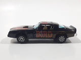 Vintage Yatming No. 1060 Pontiac Trans-Am Firebird Black Die Cast Toy Muscle Car Vehicle with Opening Doors