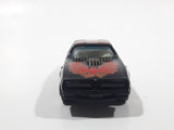 Vintage Yatming No. 1060 Pontiac Trans-Am Firebird Black Die Cast Toy Muscle Car Vehicle with Opening Doors