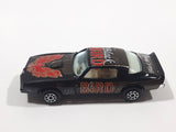 Vintage Yatming No. 1060 Pontiac Trans-Am Firebird Black Die Cast Toy Muscle Car Vehicle with Opening Doors