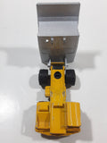 Majorette No. 274 Benne Carriere Quarry Super Dump Truck 1/100 Scale Yellow Grey  Die Cast Toy Car Vehicle