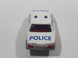Majorette Jaguar XJ6 White No. 293 Police Cops 1/65 Scale Die Cast Toy Car Emergency Vehicle with Opening Doors