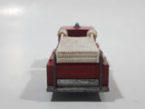 Vintage 1966 Lesney Matchbox Series No. 29 Denver Fire Pumper Truck Red Die Cast Toy Car Vehicle Made in England