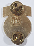 Vintage 1943-1945 and 1948-1949 US Military 17th Division Airborne Thunder From Heaven Enamel Metal Lapel Pin Back Insignia Badge