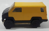 Vintage 1978 Tonka Scramblers Delivery Van Yellow and Black Pressed Steel and Plastic Toy Car Vehicle