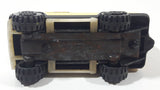 Vintage 1978 Tonka Scramblers Delivery Van Yellow and Black Pressed Steel and Plastic Toy Car Vehicle