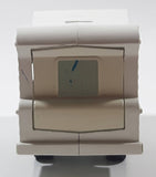 Vintage 1973 Tonka Winnebago White Camper Van RV Pressed Steel Toy Car Recreational Camping Vehicle Missing Windows