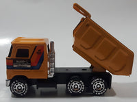 Vintage 1980 Buddy L Construction Company Mack Dump Truck Pressed Steel and Plastic Toy Car Vehicle Made in Macau