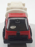 Rare Vintage KY Kai Yip Steel Roder Shell Tank Tanker Fuel Truck Red and White Pressed Steel and Plastic Toy Car Vehicle