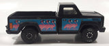Rare Vintage 1980s Tonka Pickup Truck Flamingo Black Pressed Steel and Plastic Toy Car Vehicle Made in Mexico