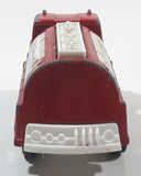 Vintage 1970 Tootsie Toy Chemical Extinguisher Tank Tanker Truck Red and White Pressed Steel and Plastic Toy Car Vehicle
