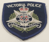 Authentic Australia Victoria Police Tenez Le Droit Fabric Emblem Shoulder Patch Badge