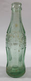 Rare Vintage 1937 to 1952 Coca Cola Sacramento California 7 3/4" Tall 6 Fl Oz. Green Tinted Thick Heavy Embossed Glass Bottle D-105529