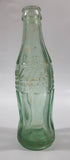 Rare Vintage 1937 to 1952 Coca Cola Sacramento California 7 3/4" Tall 6 Fl Oz. Green Tinted Thick Heavy Embossed Glass Bottle D-105529