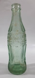 Rare Vintage 1937 to 1952 Coca Cola Sacramento California 7 3/4" Tall 6 Fl Oz. Green Tinted Thick Heavy Embossed Glass Bottle D-105529