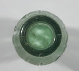 Rare Vintage 1937 to 1952 Coca Cola Sacramento California 7 3/4" Tall 6 Fl Oz. Green Tinted Thick Heavy Embossed Glass Bottle D-105529