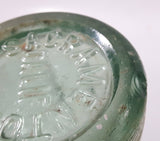 Rare Vintage 1937 to 1952 Coca Cola Sacramento California 7 3/4" Tall 6 Fl Oz. Green Tinted Thick Heavy Embossed Glass Bottle D-105529