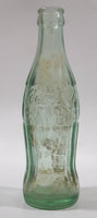 Rare Vintage 1937 to 1952 Coca Cola Tacoma Washington 7 3/4" Tall 6 Fl Oz. Green Tinted Thick Heavy Embossed Glass Bottle