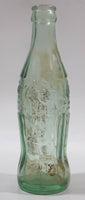 Rare Vintage 1937 to 1952 Coca Cola Tacoma Washington 7 3/4" Tall 6 Fl Oz. Green Tinted Thick Heavy Embossed Glass Bottle