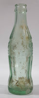 Rare Vintage 1937 to 1952 Coca Cola Tacoma Washington 7 3/4" Tall 6 Fl Oz. Green Tinted Thick Heavy Embossed Glass Bottle