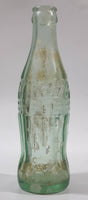 Rare Vintage 1937 to 1952 Coca Cola Tacoma Washington 7 3/4" Tall 6 Fl Oz. Green Tinted Thick Heavy Embossed Glass Bottle