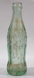 Rare Vintage 1937 to 1952 Coca Cola Tacoma Washington 7 3/4" Tall 6 Fl Oz. Green Tinted Thick Heavy Embossed Glass Bottle